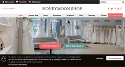 Desktop Screenshot of honeymoonshop.nl